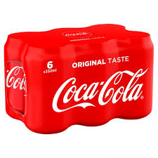 Coca-Cola Canette 355 ml x 6